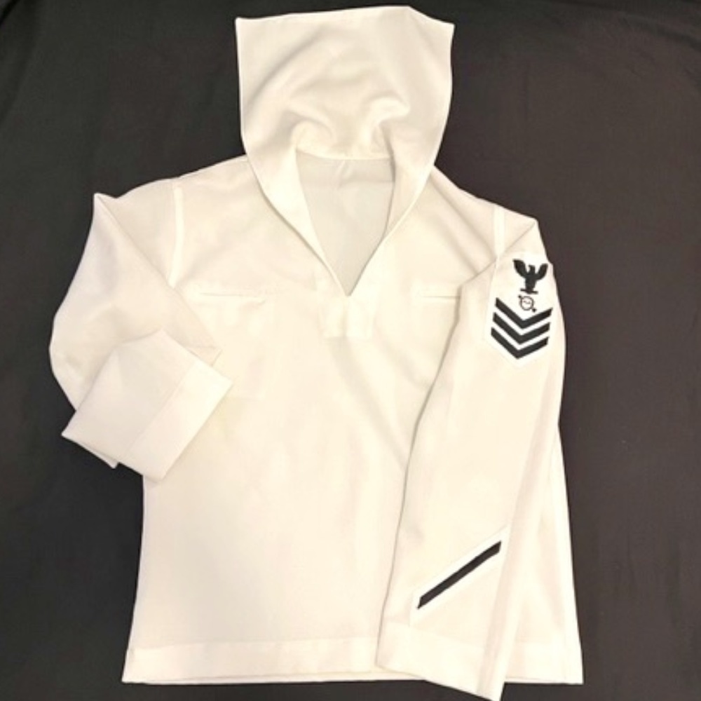 Halloween  costume Vntg 1970s USN Navy/Sailor Official Uniform​​​​​​​ - Picture 5 of 10